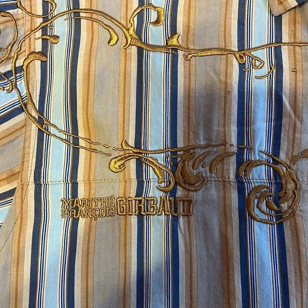 Marithé François Girbaud M&F medium vintage SIGNATURE shirt letter XL